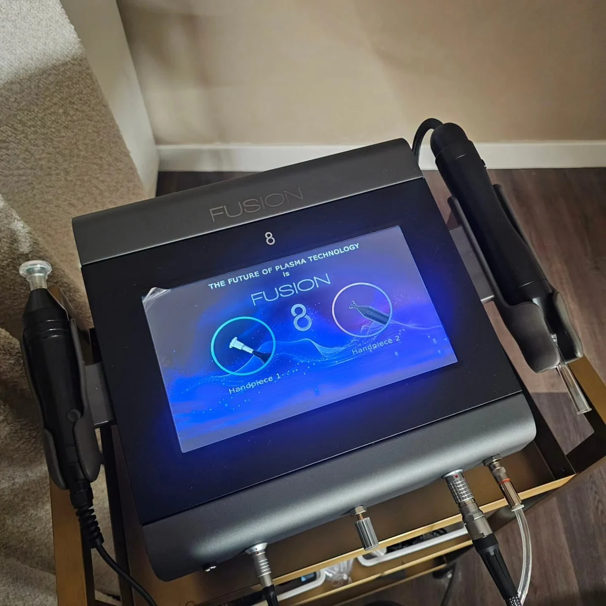Fusion8 plasma technology device used at Harris Palace